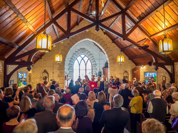 Congratulating Peter